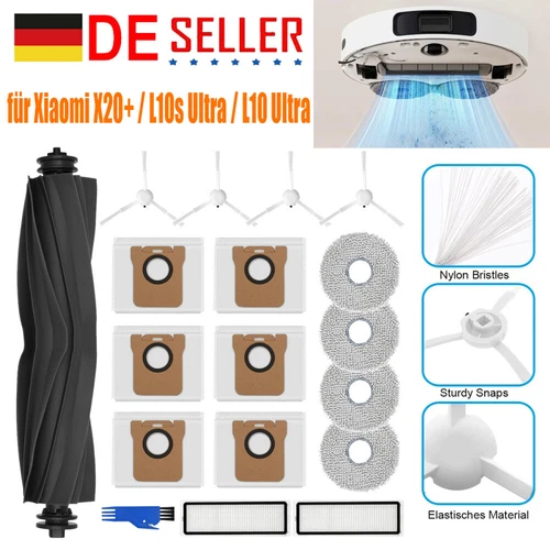 Ersatzteile Kompatibel mit Dreame L10s Ultra / L10 Ultra Roboter Staubsauger DE