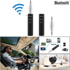 Bluetooth Car Kit Hands-free Music Audio Receiver Adapter Universal jack