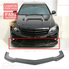 For Mercedes Benz W204 C63 Amg 08-2011 Carbon Front Bumper Lip Spoiler Protector For Mercedes Benz W204 C63 Amg 08-2011 Carbon Front Bumper Lip Spoiler Protector