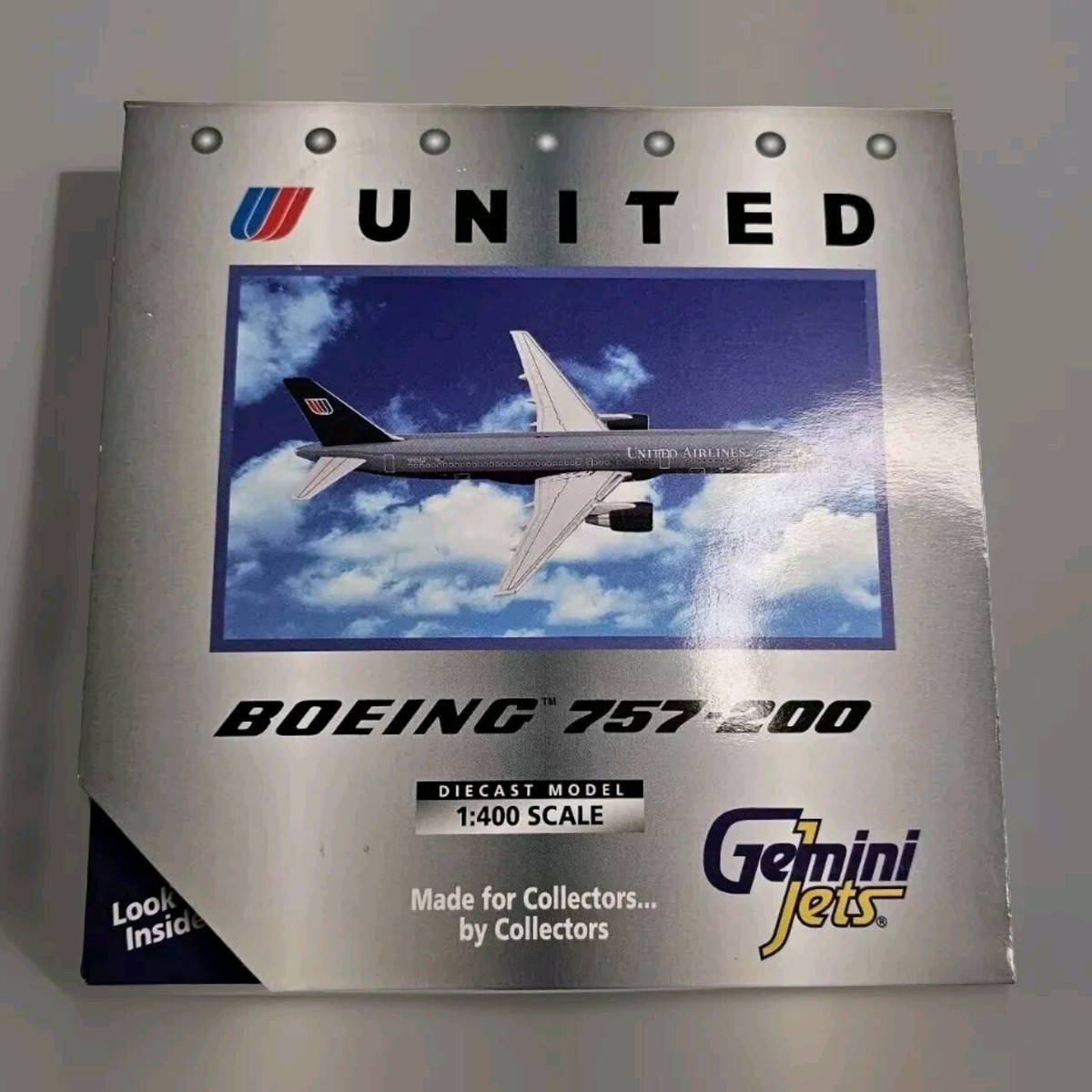 Gemini Jets 1/400 Boeing 757-200 United Airlines N565UA