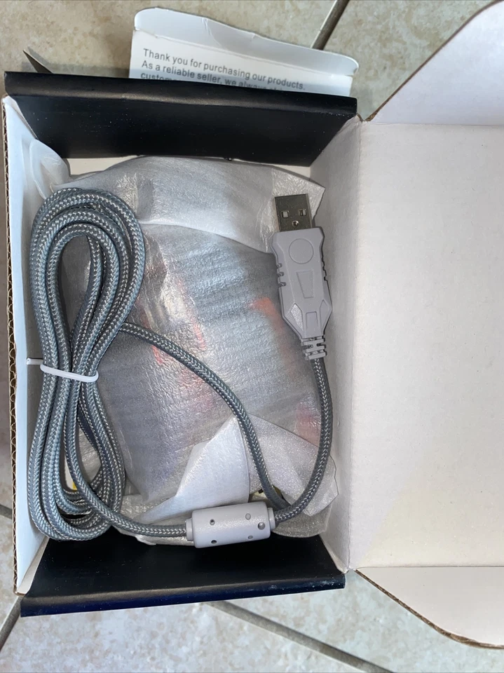 CNYMANY Gaming Mouse Wired V9 Removable Weights Breathing Light 3200 DPI - Image 4 of 4