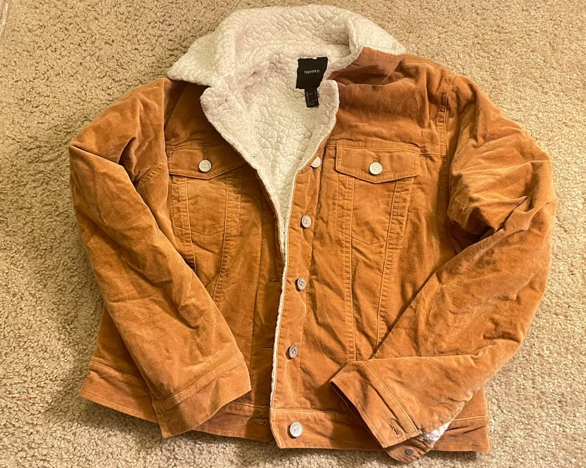 Forever 21 hotsell sherpa jacket