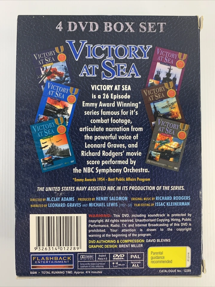 VICTORY AT SEA DVD - 4 BOX SET The Complete Series All 26 Episodes All Regions - Image 4 of 4