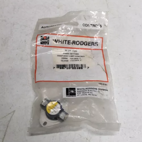 NEW Sealed White Rodgers Snap Disc Limit Control 3L01-120