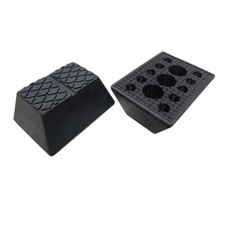 TAMPONE GOMMA APPOGGIO A TRAPEZIO PONTE SOLLEVATORE A FORBICE 140x100x60mm