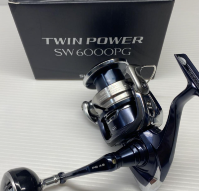 リール SHIMANO TWIN POWER SW6000PG Shimano Twin Power SW Spinning Reel 21 6000PG NEW from Japan