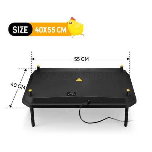 Chick Brooder Heating Plate Warmer Chicken Coop Brooding Heater Poultry Duckling - Picture 47 of 61