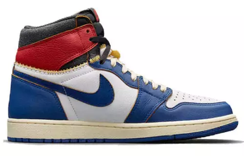 Union LA x Air Jordan 1 Retro High NRG Storm Blue Uomo taglia 7-12 nuovo A2 - Foto 2 di 4