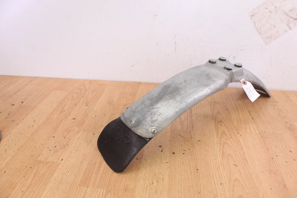 Guardabarros delantero Honda CR125M 1973-74 con solapa Foto 3 de 4