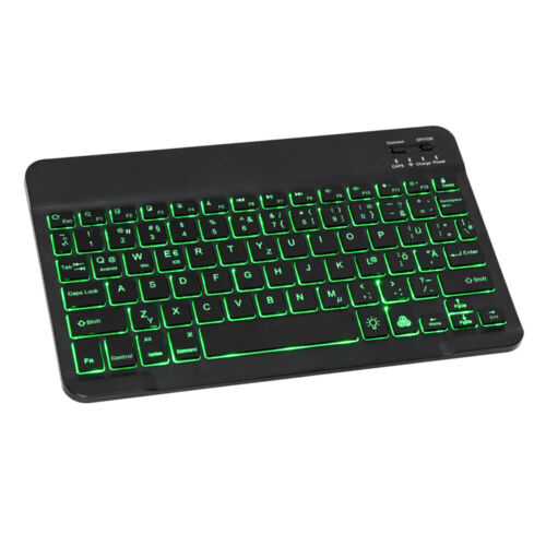 Deutsche Wireless Tastatur kabellos Keyboard Inkl. Funk Maus Für PC Handy Tablet - Bild 24 von 33