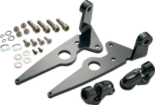 Ciro Highway Peg Mounts - Driver - Black - Indian 66201