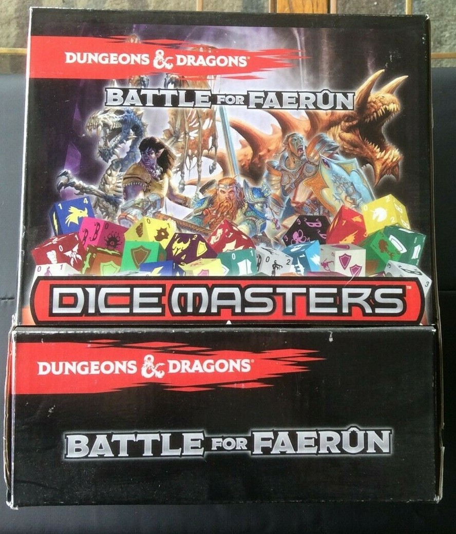 Dice Masters Dungeons & Dragons Battle for Faerun - Gravity Feed Booster Box Dice Masters Dungeons & Dragons Battle for Faerun - Gravity Feed Booster Box