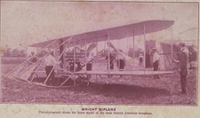 flying machine photos, Wright Biplane, Zeppelin Airship, Antoinette Monoplane