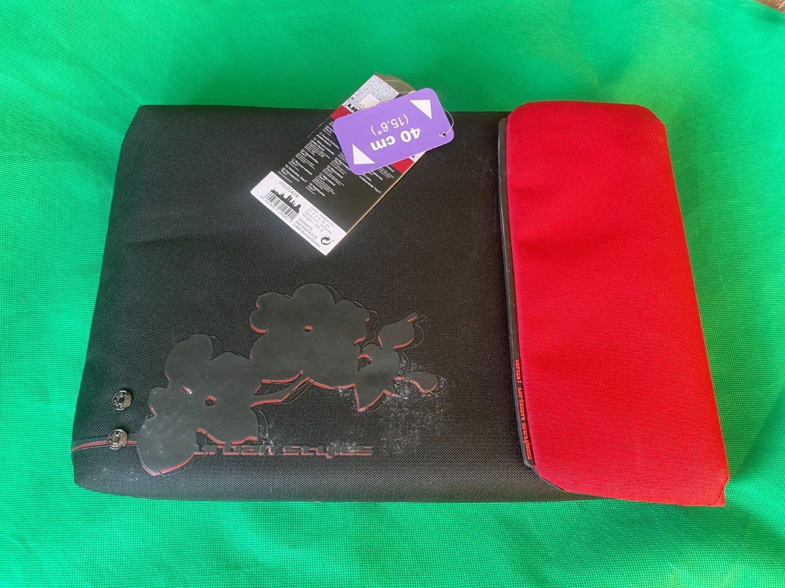 Hama  (Aha) 15.6"" BLACK/Red Bag Protective Case Sleeve Tablet PC Note book Tab