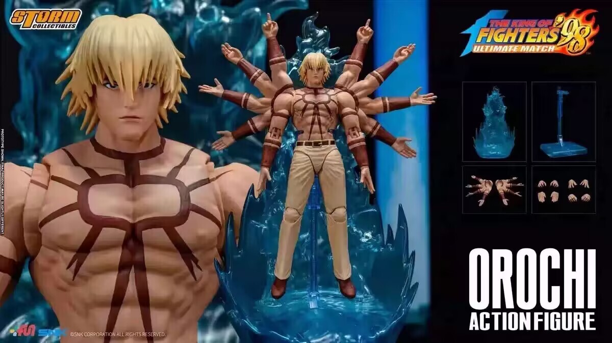 Storm Toys KOF98 Orochi アクションフィギュア Amazon.com: Storm Collectibles - King of Fighters '98