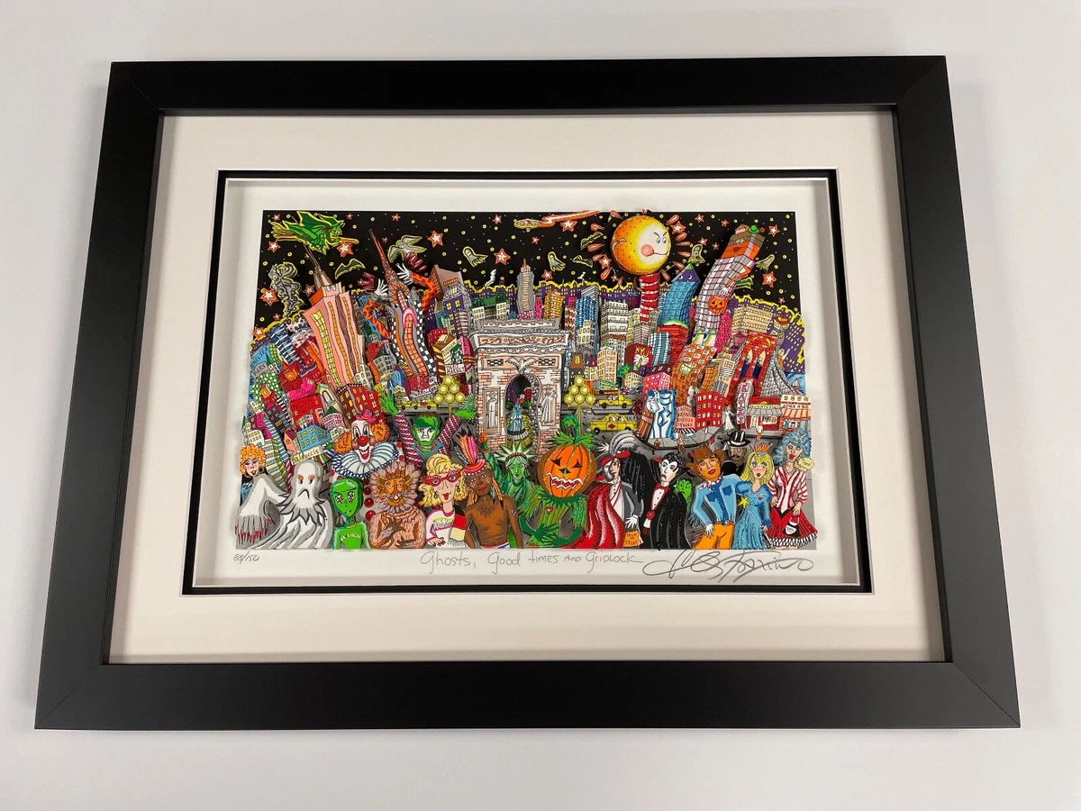 Las mejores ofertas en Charles Fazzino técnica mixta y Collage