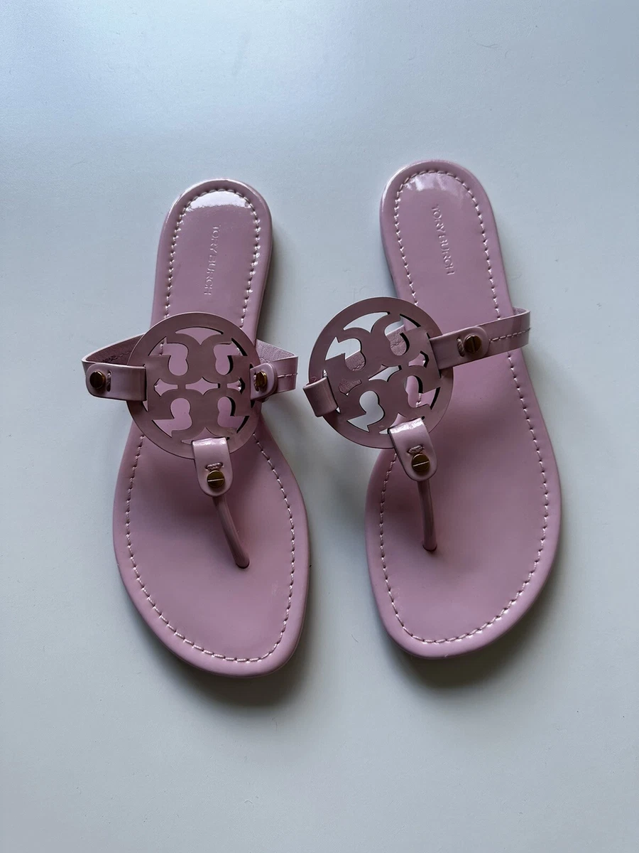 pink tory burch sandals