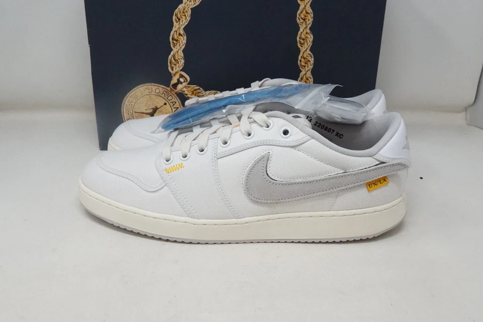 Air Jordan 1 Retro AJKO Bajo SP Union Blanco/Neutro Talla 13 D08912 101 NUEVO Foto 2 de 4