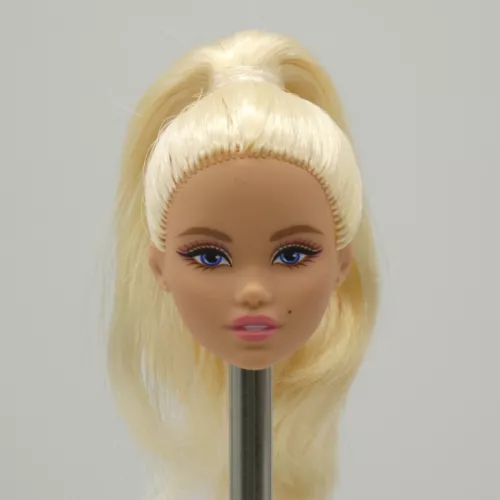 Barbie Ballet Wishes Doll Head Odile Face Blonde Open Mouth Neutra 2024 JBJ10 M2