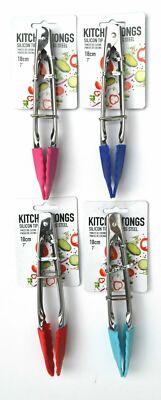 UBL Edelstahl und Silikon MINI ZANGE Farben können variieren 1er Pack