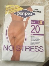 Vintage Pompea Xl Glac 1 nude pantyhose w/ model
