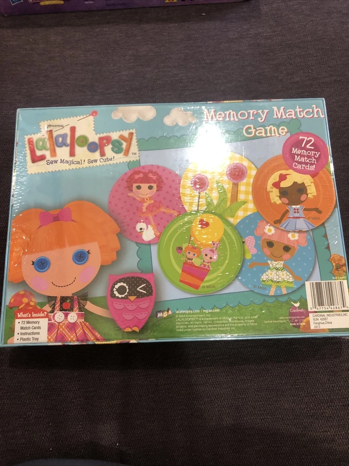 Lalaloopsy Memory Match Game **NEW* SEALED ** - Image 3 of 4
