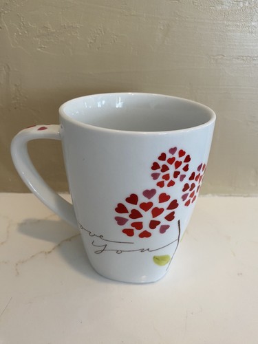 Taza/taza de café/té Starbucks I Love You San Valentín 