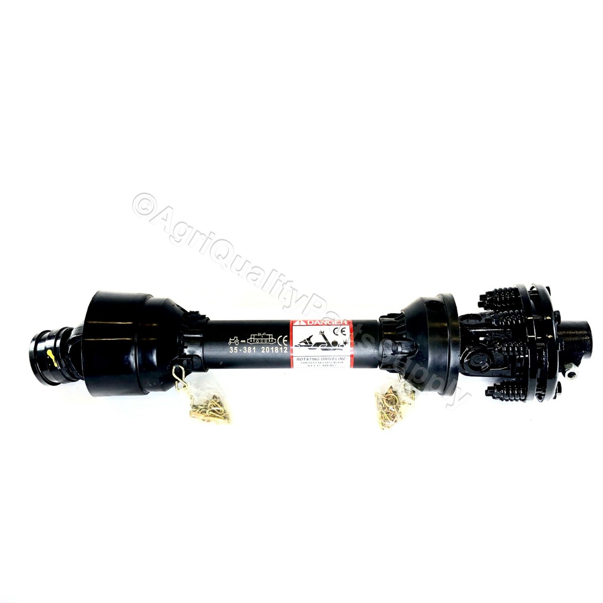 King Kutter Rotary Tiller PTO Shaft with 2 disks Slip Clutch