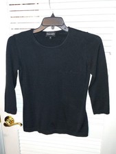 Emporio Armani women's black Sweater Size 42 6-8 small