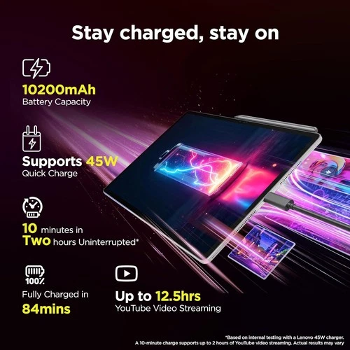 Lenovo Idea Tab Pro Gen 2 with Pen Plus | 13" Display 3.5K Resolution 256GB GREY - Picture 5 of 12