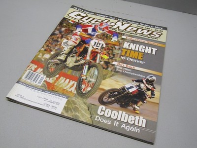 CYCLE NEWS NEWSPAPER OCTOBER 10 2007 NUMBER 40 COOLBETH KNIGHT MXON PREVIEW
