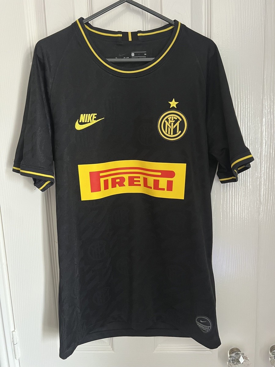 Inter Milan 2019/20 Third Football Shirt Small Mens Nike UK