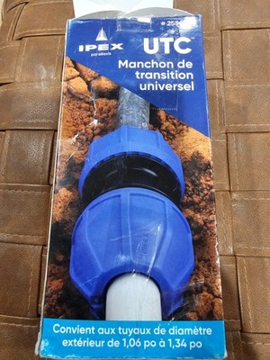 IPEX 255402 Universal Transition Coupling 1.06  to 1.3/4 