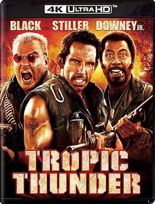 Tropic Thunder [New 4K UHD Blu-ray] 2 Pack