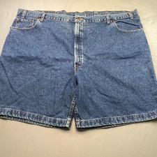 Vintage 1993 Levi’s 545 Blue Denim Shorts Men’s 54 Brown Tab Made in USA 90’s