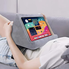 Multi-Angle Pillow for iPad Phone Tablet Read Holder Stand Foam Lap Rest Cushion