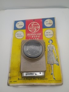 Sealed Vtg 1950s S.O.S. Buzzer Home Burglar Alarm System By Radar NOS Hong Kong