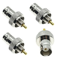 4x SMA to BNC Antenna Adapter for Motorola SP50 GP68 P1225 Radios HLN9087A USA