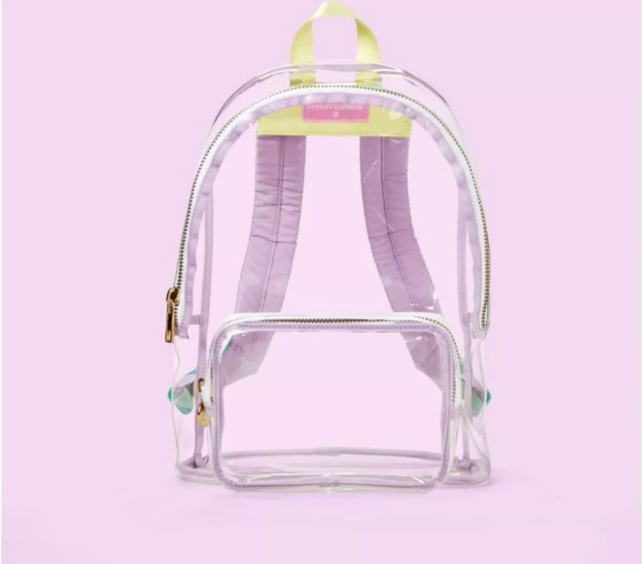 Stoney Clover Lane x Target Clear / Transparent Backpack Pastel Lavender