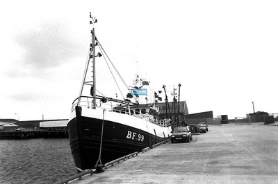 Ships Film Negative: Banff Fishing Boat BF.99 Solitaire @ Grimsby (099)
