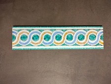 Antico Vietri, listelli piastrelle decorati a mano"Seiano",1991