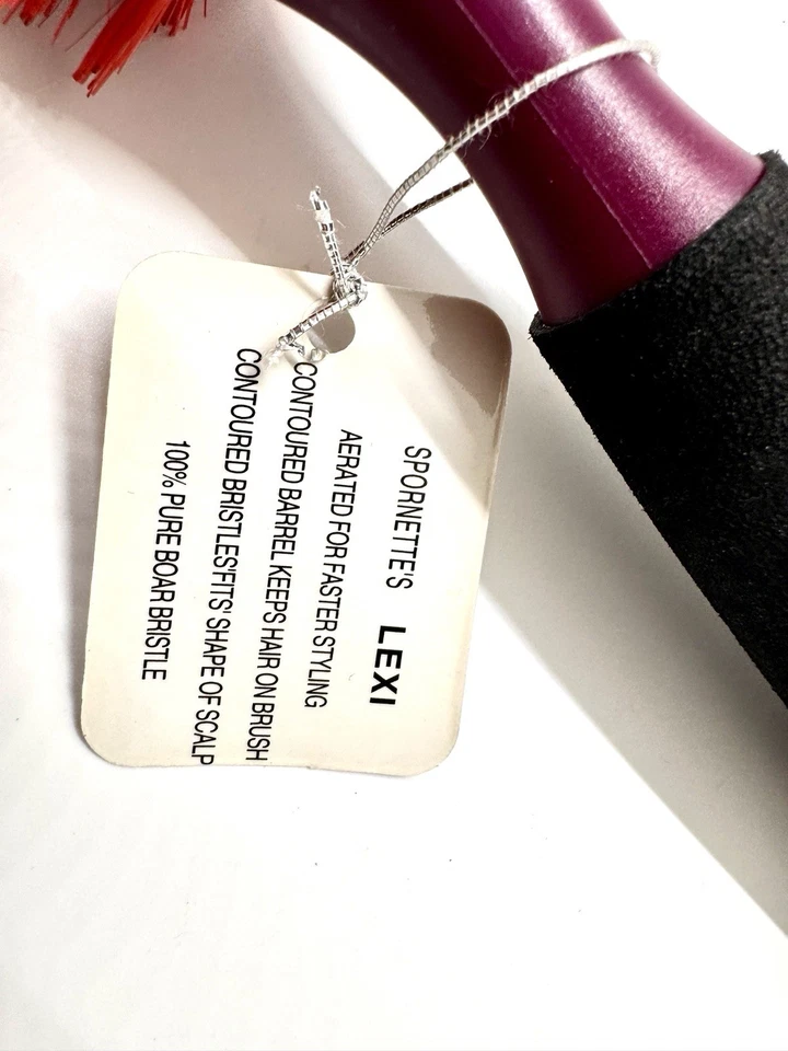 Spornette Lexi #1445 Aerated Round Brush – 100% Pure Boar Bristle Hair - Image 3 of 4