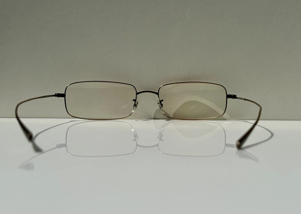 Monturas de gafas Oliver Peoples OP-657 SD oro rústico antiguo 54-17-135 Foto 4 de 4