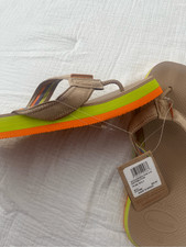 Havaianas Men's Urban Fusion II Sandal - Rose Gold Size 9/10 NEW NWT