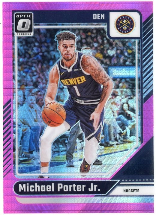 2024-25 Panini Donruss Optic - Michael Porter Jr. #13 Pink Hyper