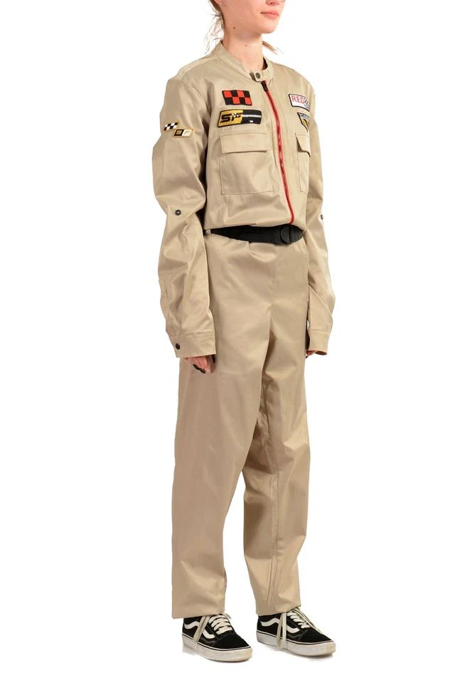 Mono para mujer Scuderia Ferrari beige manga larga US XL IT 46 Foto 2 de 4