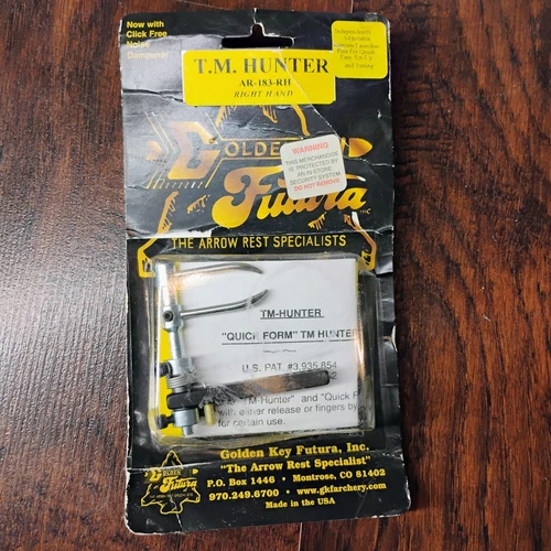 NEW Golden Key Futura TM Hunter Arrow Rest AR-183 RH