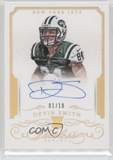 2015 Panini Flawless Rookie Auto Gold 1/10 Devin Smith #RA-DS Auto 1fl4