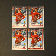Topps Series 2 2019 Shohei Ohtani Rookie Cup Angels Lot of 4 Cards #600