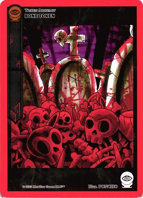 MetaZoo CCG Bone Token First Edition Regular Card